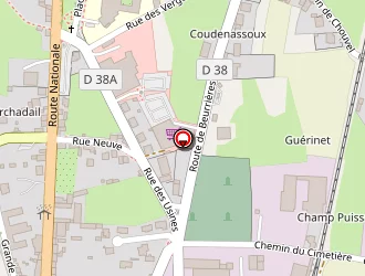 Carte de La Poste à Arlanc