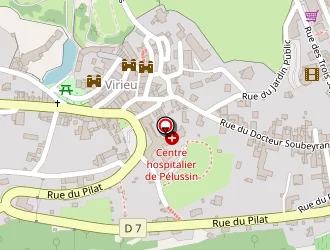 Carte de Comfortech à Pélussin