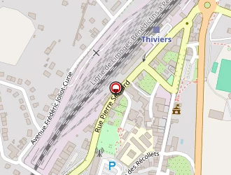 Carte de La Récréation à Thiviers