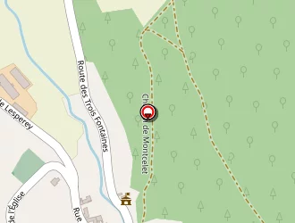 Carte de Barbachiens à Saint-gervazy