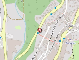 Carte de Chalet Antares à Saint-bon-tarentaise