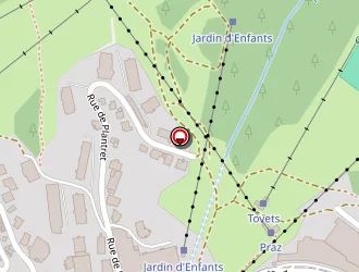 Carte de Le Camp De Base à Courchevel saint bon