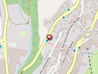 Carte de Petits Pois à Courchevel saint bon