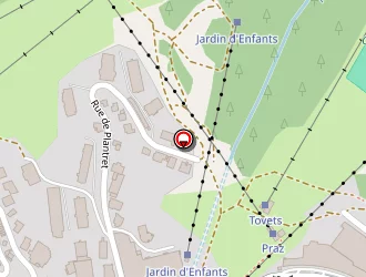 Carte de Patinoire Forum à Courchevel saint bon