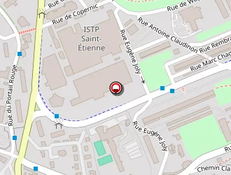 Carte de D 2 Santé à Saint-étienne