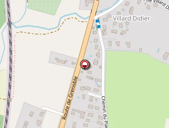 Carte de Chaix Pierre à Pontcharra