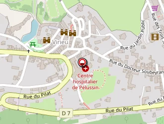 Carte de Communauté Des Frères à Pélussin