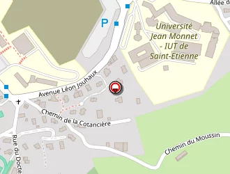 Carte de Fayolle à Saint-étienne