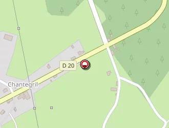 Carte de Limarel à Liginiac