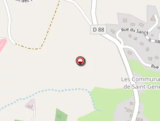 Carte de Agence Postale Communale à Saint-genès-champespe