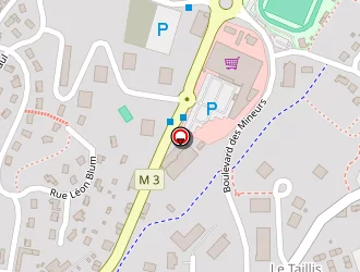 Carte de Matnet à Roche-la-molière