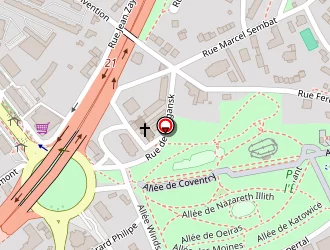 Carte de Mercure Saint Etienne à Saint-étienne