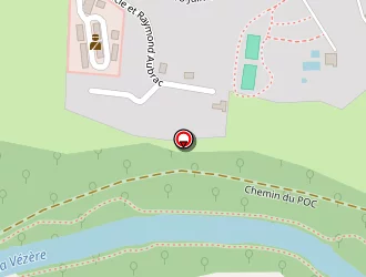 Carte de Camping Municipal à Uzerche