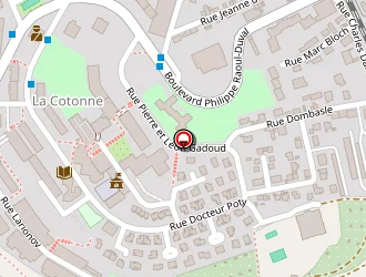 Carte de La Poste à Saint-étienne