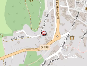 Carte de L'entracte à Saint-bonnet-le-château