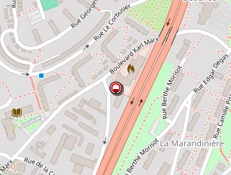 Carte de Aecs Les Marmousets à Saint-étienne