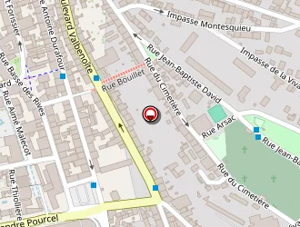 Carte de La Poudrière à Saint-étienne