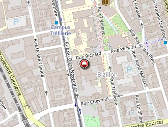 Carte de Direction Enseignement Catholique à Saint-étienne