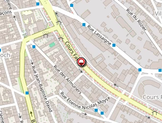 Carte de Berthet à Saint-étienne