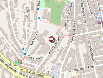 Carte de M-t-d-e . à Saint-étienne