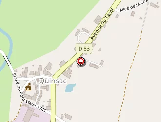 Carte de Les Douceurs De Nadège à Quinsac