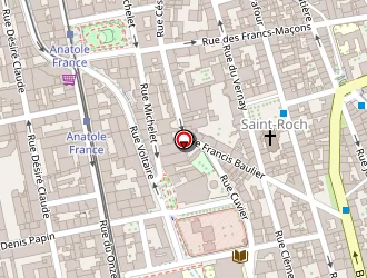 Carte de Chapas Martine à Saint-étienne