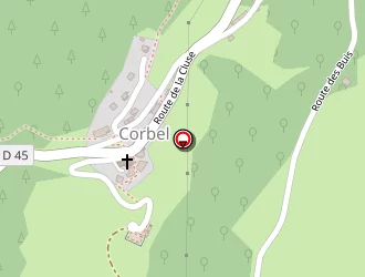 Carte de Urgence (services Locaux) à Corbel