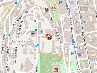 Carte de La Pédale Imparable à Saint-étienne