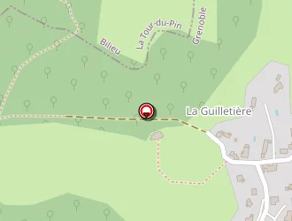 Carte de 1habitazen à Chirens