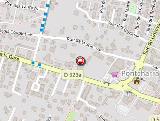 Carte de Chatain Nicolas à Pontcharra