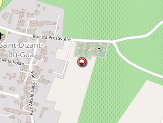 Carte de Thomazau Jack à Saint-dizant-du-gua