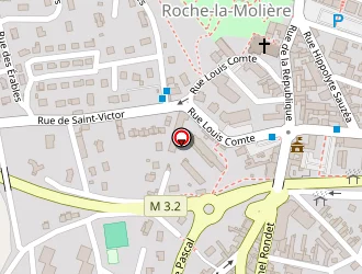 Carte de Roche Chauffage Services à Roche-la-molière