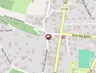 Carte de Etablissements Ribeaud à Charavines