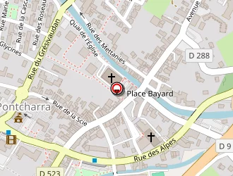 Carte de Institut Annabelle à Pontcharra