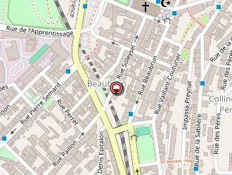 Carte de Guillaume Daniel à Saint-étienne