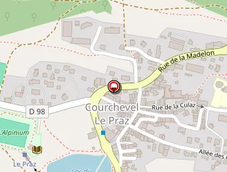 Carte de Azimut à Courchevel saint bon