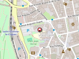 Carte de Fischer à Saint-étienne