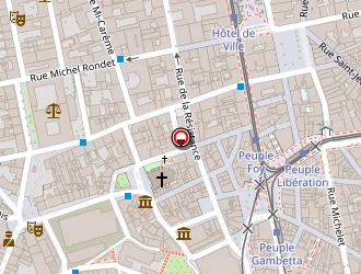 Carte de Cache Cache à Saint-étienne