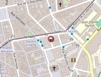 Carte de Bouquiniste à Saint-étienne