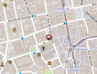 Carte de Docteurs Prallet Lanthier à Saint-étienne