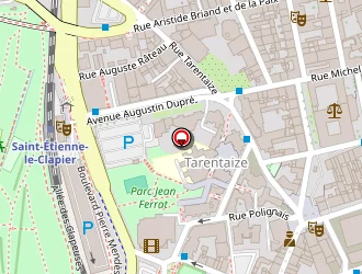 Carte de Depan'ex à Saint-étienne