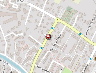 Carte de Le Bayard à Pontcharra