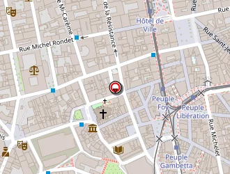 Carte de Centre Optique Mutualiste à Saint-étienne