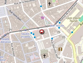 Carte de Arfi Brigitte à Saint-étienne