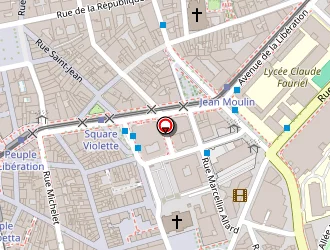 Carte de Cornand à Saint-étienne