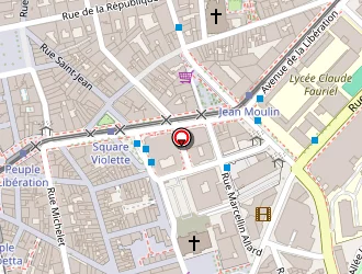 Carte de Sens Inverse à Saint-étienne