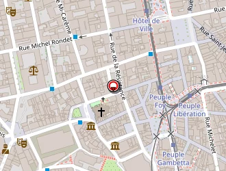 Carte de Damart à Saint-étienne