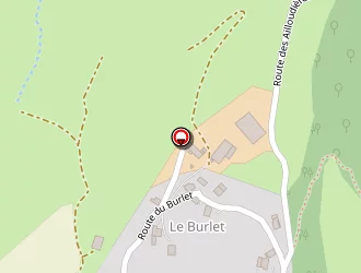 Carte de Tribast à Merlas