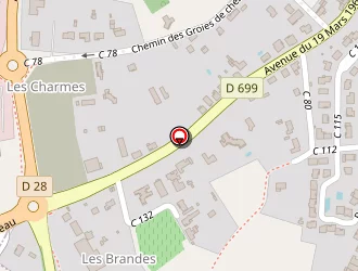 Carte de Bouchet Michel à Jonzac