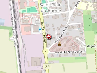 Carte de Cote Cado à Saint-clair-du-rhône